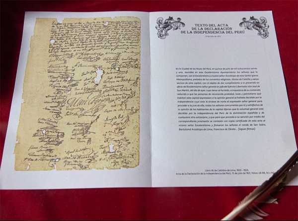 La relevancia histórico-jurídica de la Declaración de la Independencia