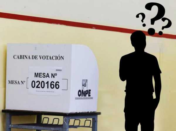 El disminuido voto del elector peruano