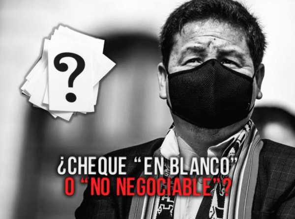 ¿Cheque “en blanco” o “no negociable”?