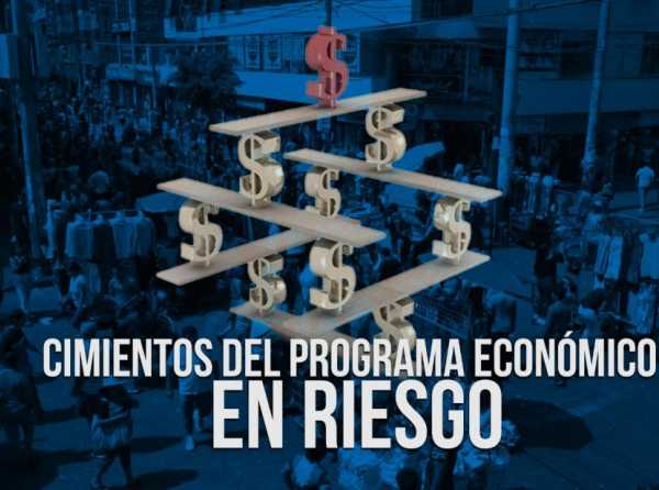 Cimientos del programa económico en riesgo