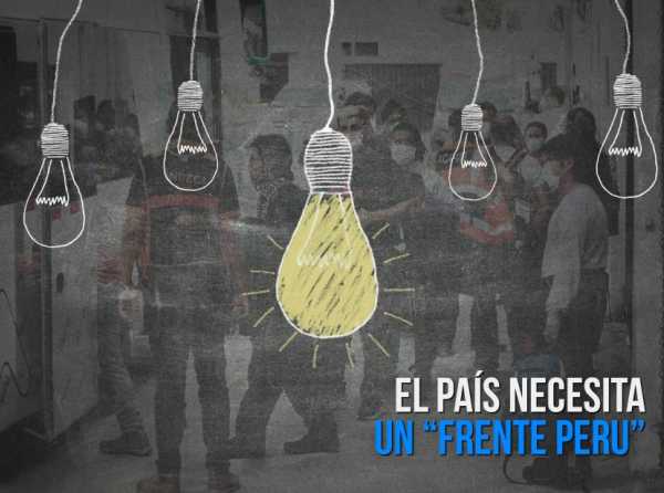 El pa&iacute;s necesita un &ldquo;Frente Per&uacute;&rdquo;