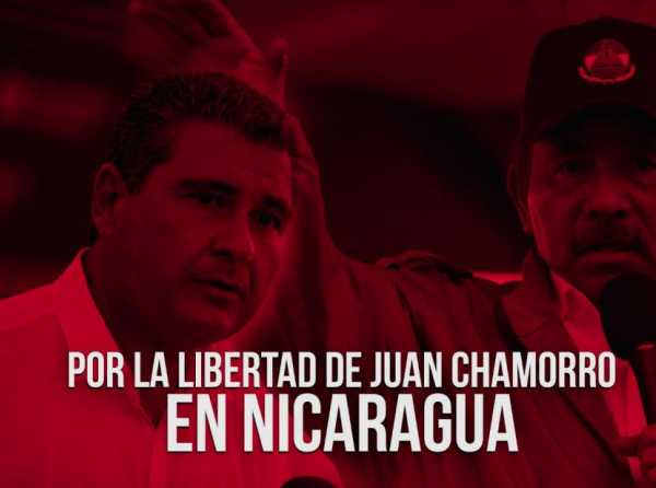 Por la libertad de Juan Chamorro, en Nicaragua