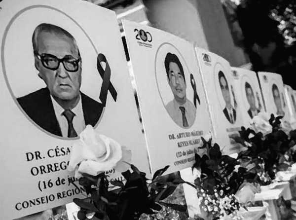 Condecoraci&oacute;n y muertes m&eacute;dicas por Covid-19