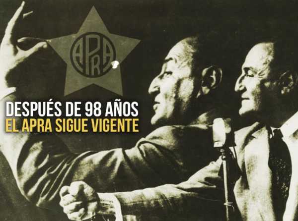 Después de 98 años, el APRA sigue vigente