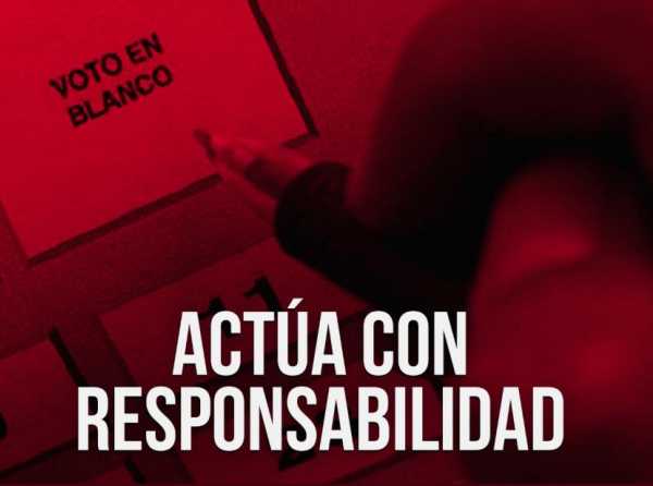 Actúa con responsabilidad 