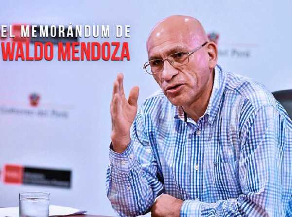 El memorándum de Waldo Mendoza