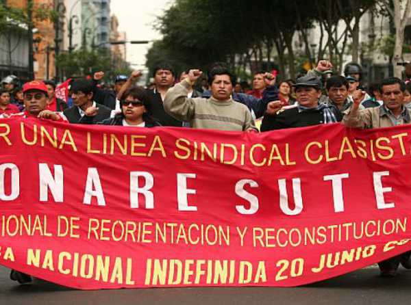 La agenda leg&iacute;tima del magisterio y la agenda oculta del Conare