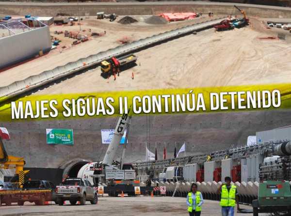 Majes Siguas II continúa detenido