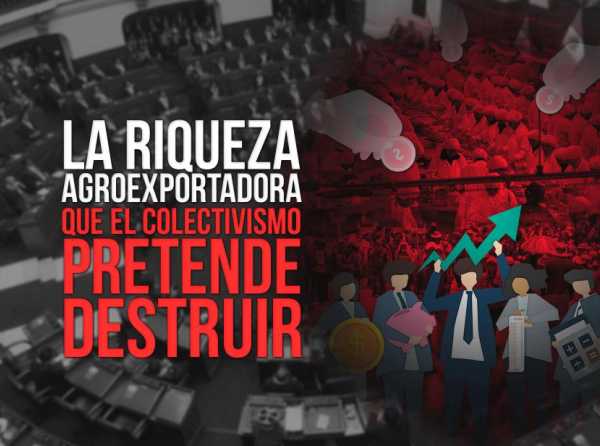 La riqueza agroexportadora que el colectivismo pretende destruir