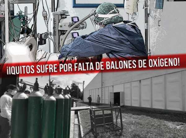 &iexcl;Iquitos sufre por falta de balones de ox&iacute;geno!