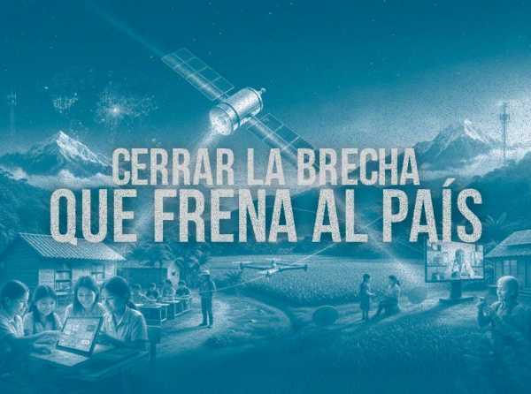 Un sat&eacute;lite propio para cerrar la brecha que frena al pa&iacute;s
