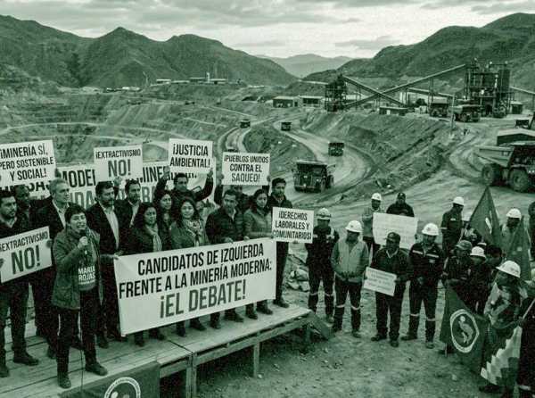 Los candidatos de izquierda frente a la miner&iacute;a moderna
