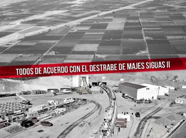 Todos de acuerdo con el destrabe de Majes Siguas II