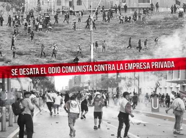Se desata el odio comunista contra la empresa privada