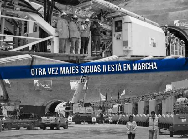 Otra vez Majes Siguas II está en marcha