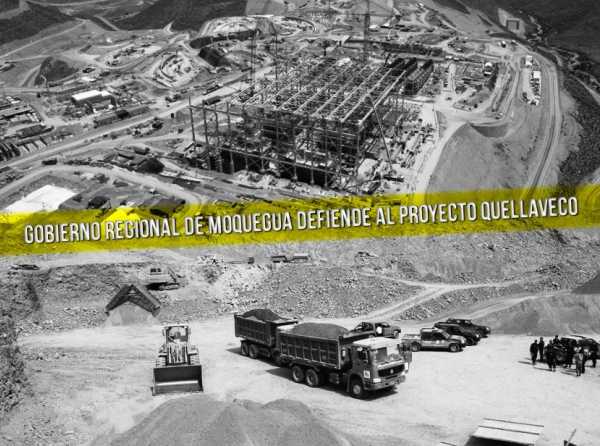 Gobierno Regional de Moquegua defiende al proyecto Quellaveco