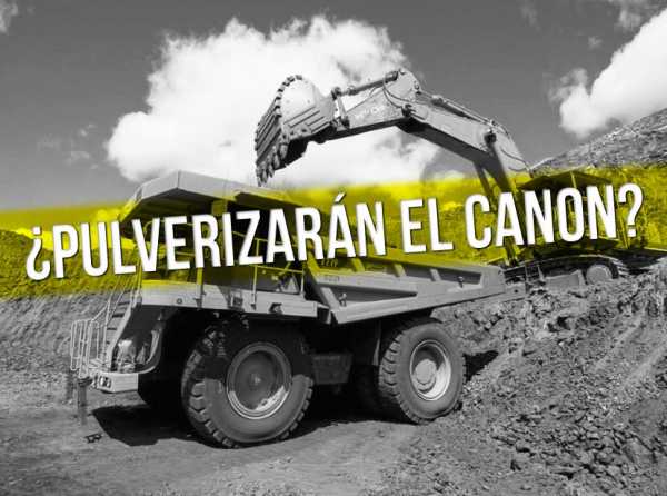 Izquierda pretende pulverizar el canon