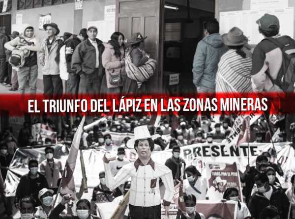 El triunfo del lápiz en las zonas mineras