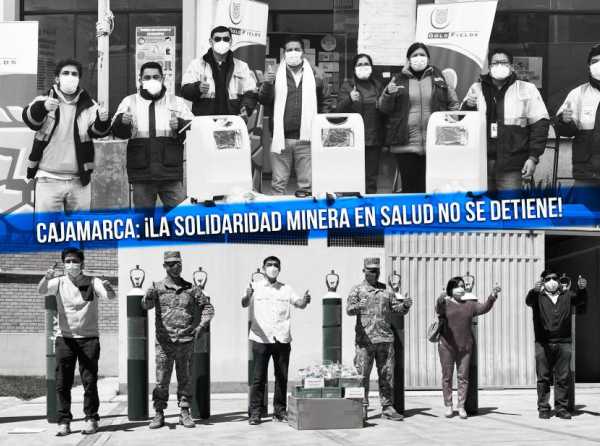 Cajamarca: ¡la solidaridad minera en salud no se detiene!
