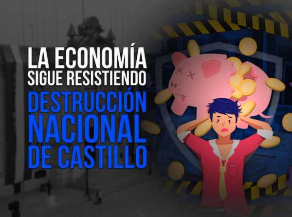 La economía sigue resistiendo la destrucción nacional de Castillo