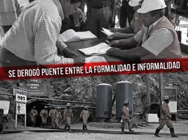 ¿Por qué se eliminó liquidación de compra en pequeña minería?