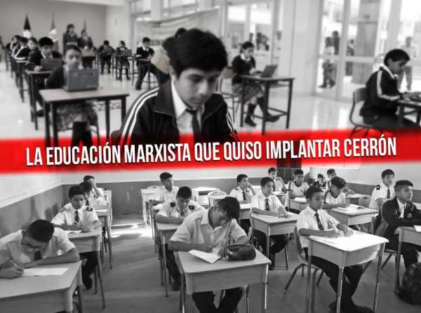 La educación marxista que quiso implantar Cerrón