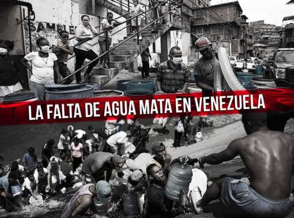 La falta de agua mata en Venezuela