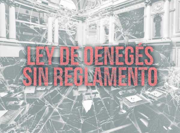 Ley de oenegés sin reglamento está inoperativa