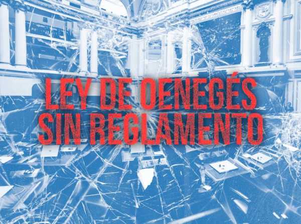 Ley de oenegés sin reglamento está inoperativa