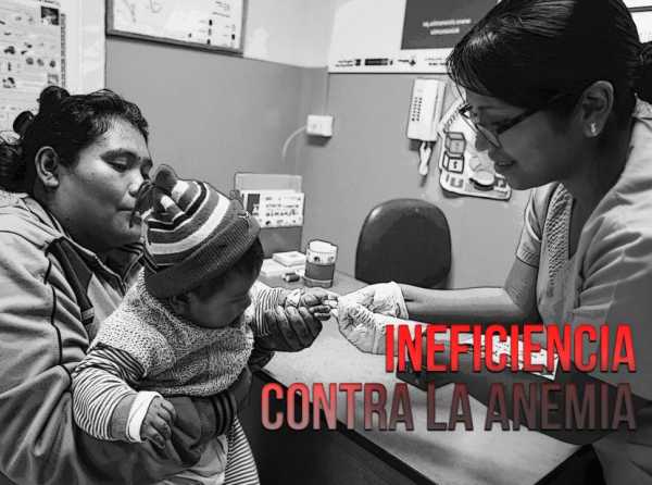 Ineficiencia en lucha contra la anemia