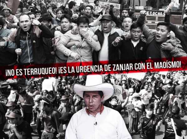 ¡No es terruqueo! ¡Es la urgencia de zanjar con el maoísmo!