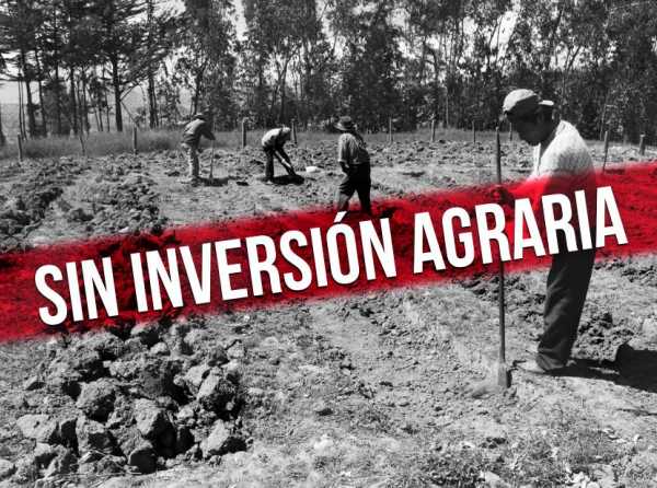 &iexcl;No detengan las inversiones agrarias!