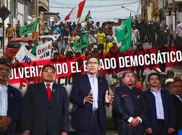 T&iacute;a Mar&iacute;a: &iexcl;Pulverizando la autoridad del Estado democr&aacute;tico!