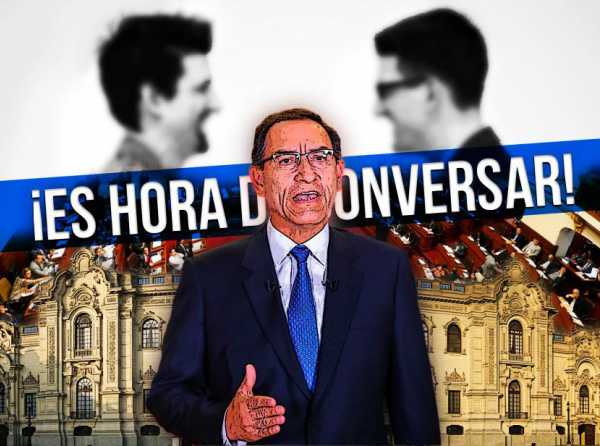 &iexcl;Presidente Vizcarra, es hora de conversar!