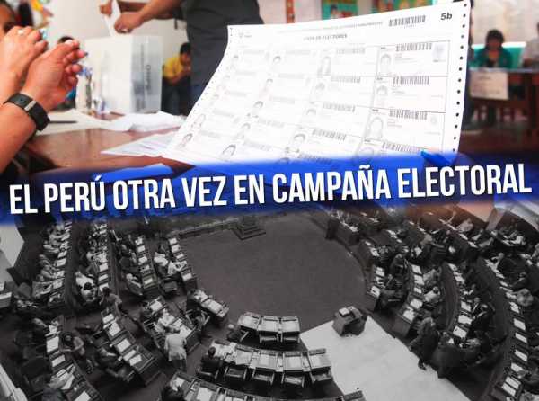 El Per&uacute; otra vez en campa&ntilde;a electoral