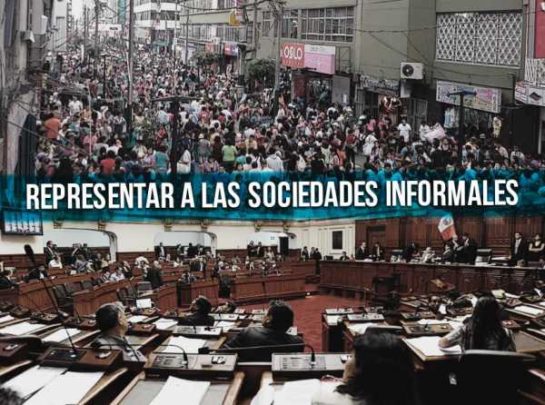 Representar a las sociedades informales