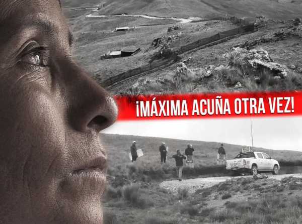 ¡Máxima Acuña otra vez!