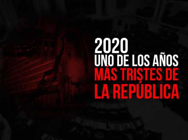 2020: uno de los años más tristes de la República