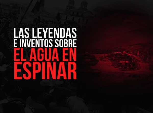 Las leyendas e inventos sobre el agua en Espinar