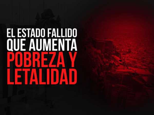 El Estado fallido que aumenta pobreza y letalidad