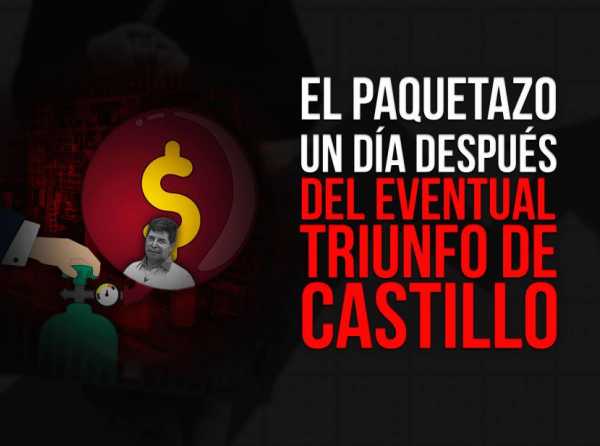 El paquetazo un día después del eventual triunfo de Castillo