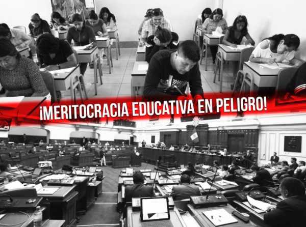 ¡Meritocracia educativa en peligro!