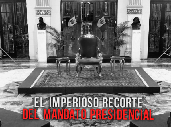 El imperioso recorte del mandato presidencial