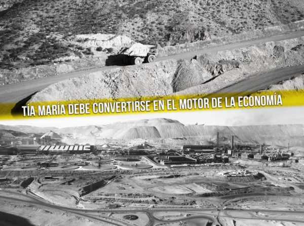 Tía María debe convertirse en el motor de la economía arequipeña