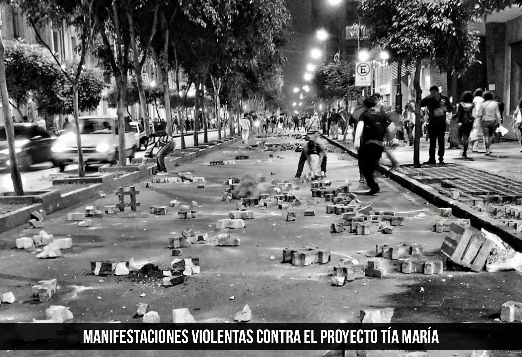 manifestaciones violentas contra el proyecto Tía María