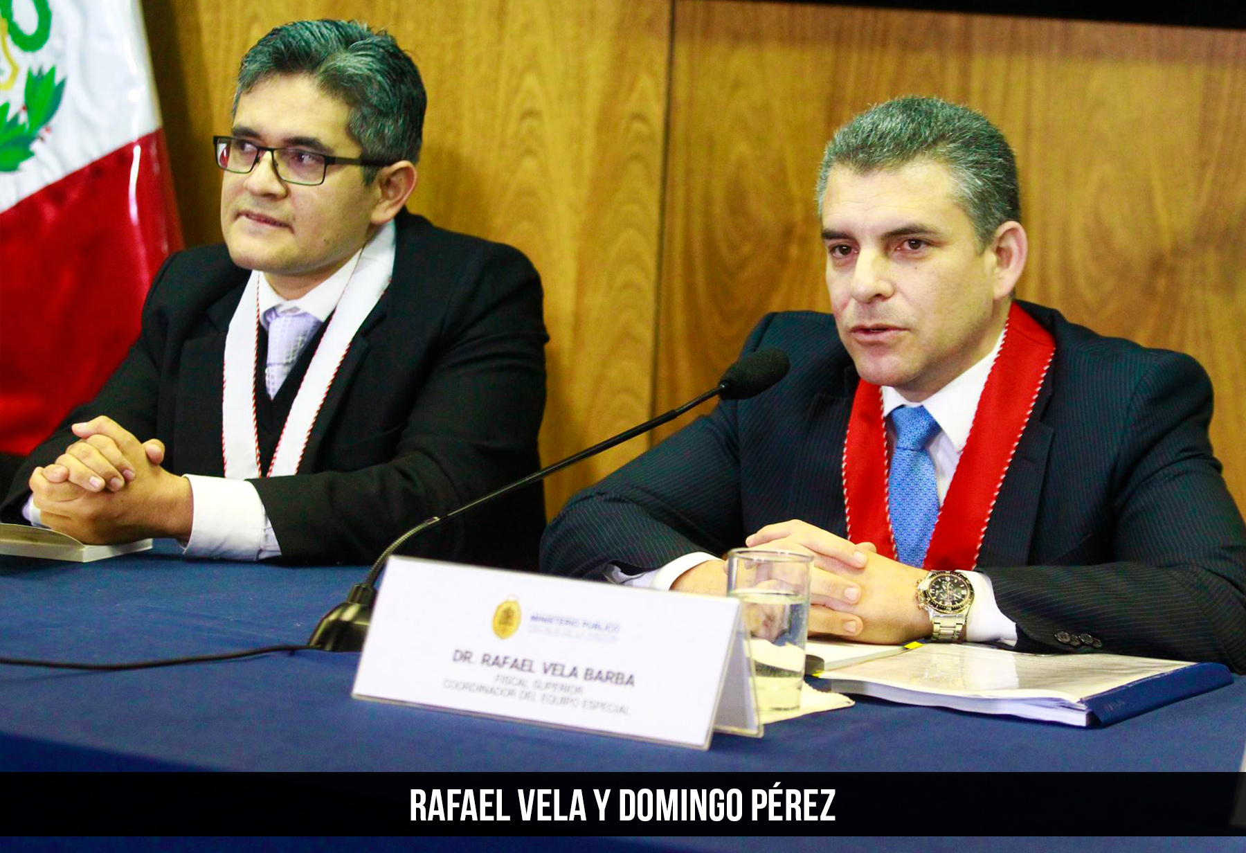 Rafael Vela y Domingo Pérez