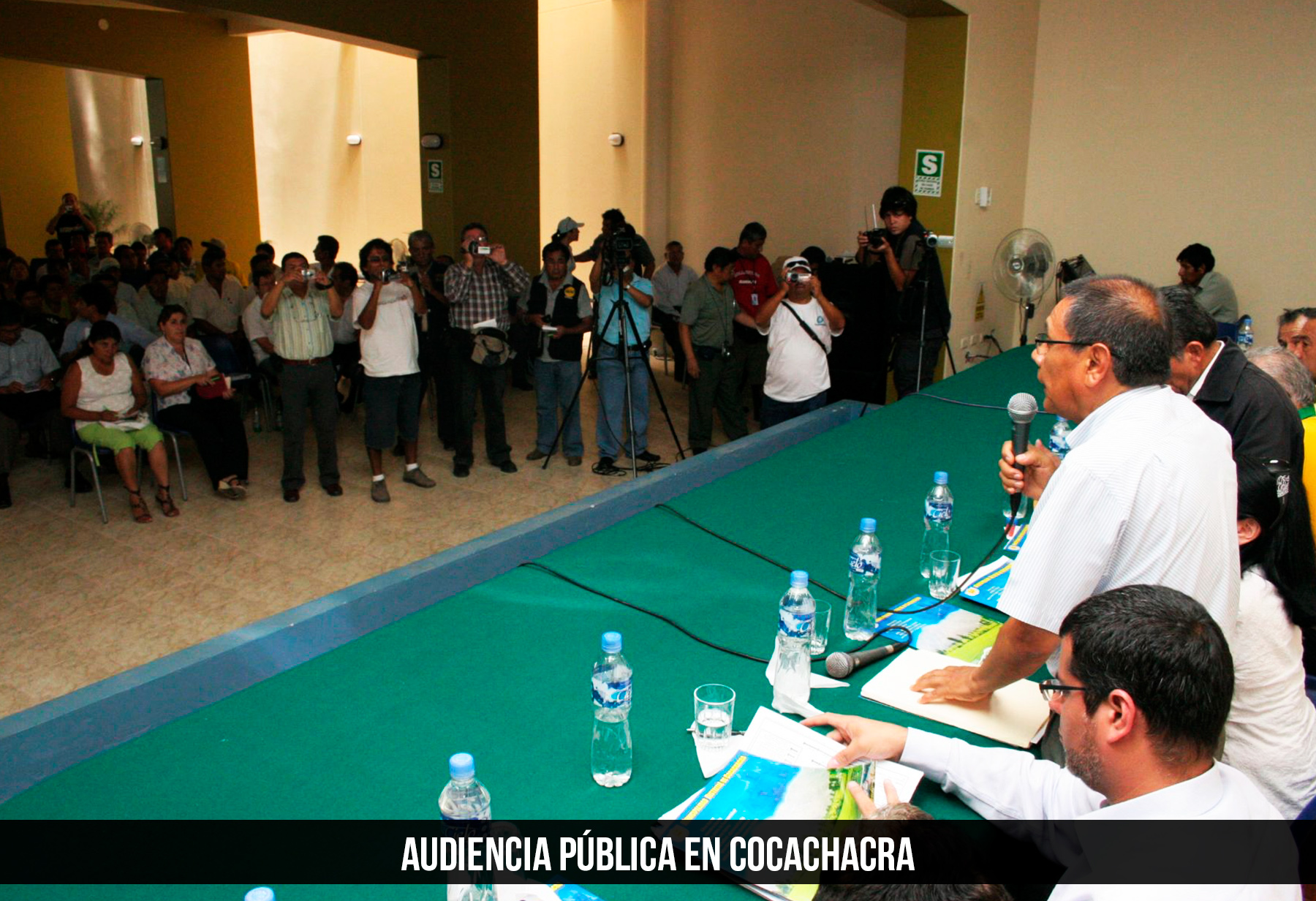 audiencia pública en Cocachacra