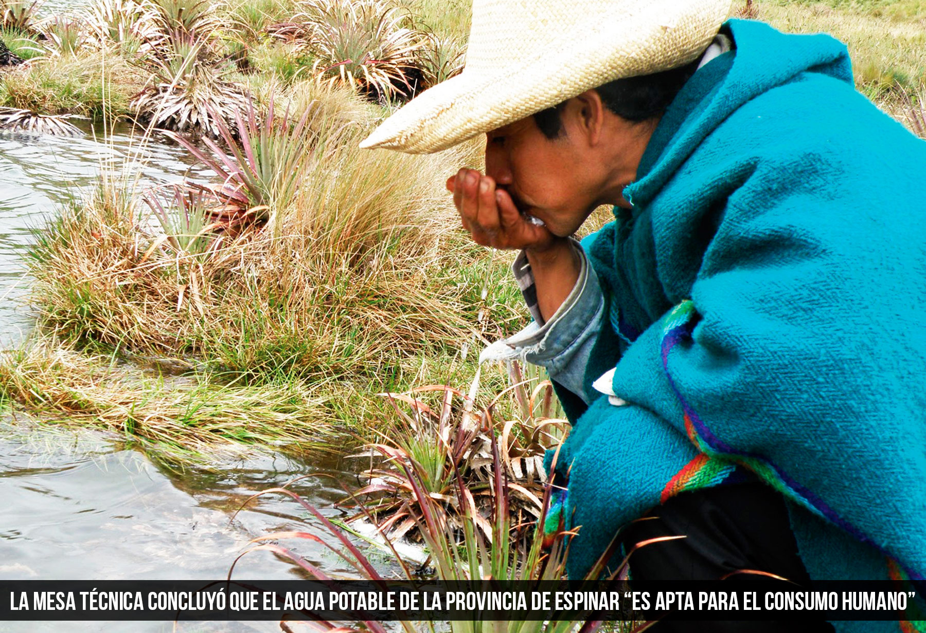 Agua potable en espinar