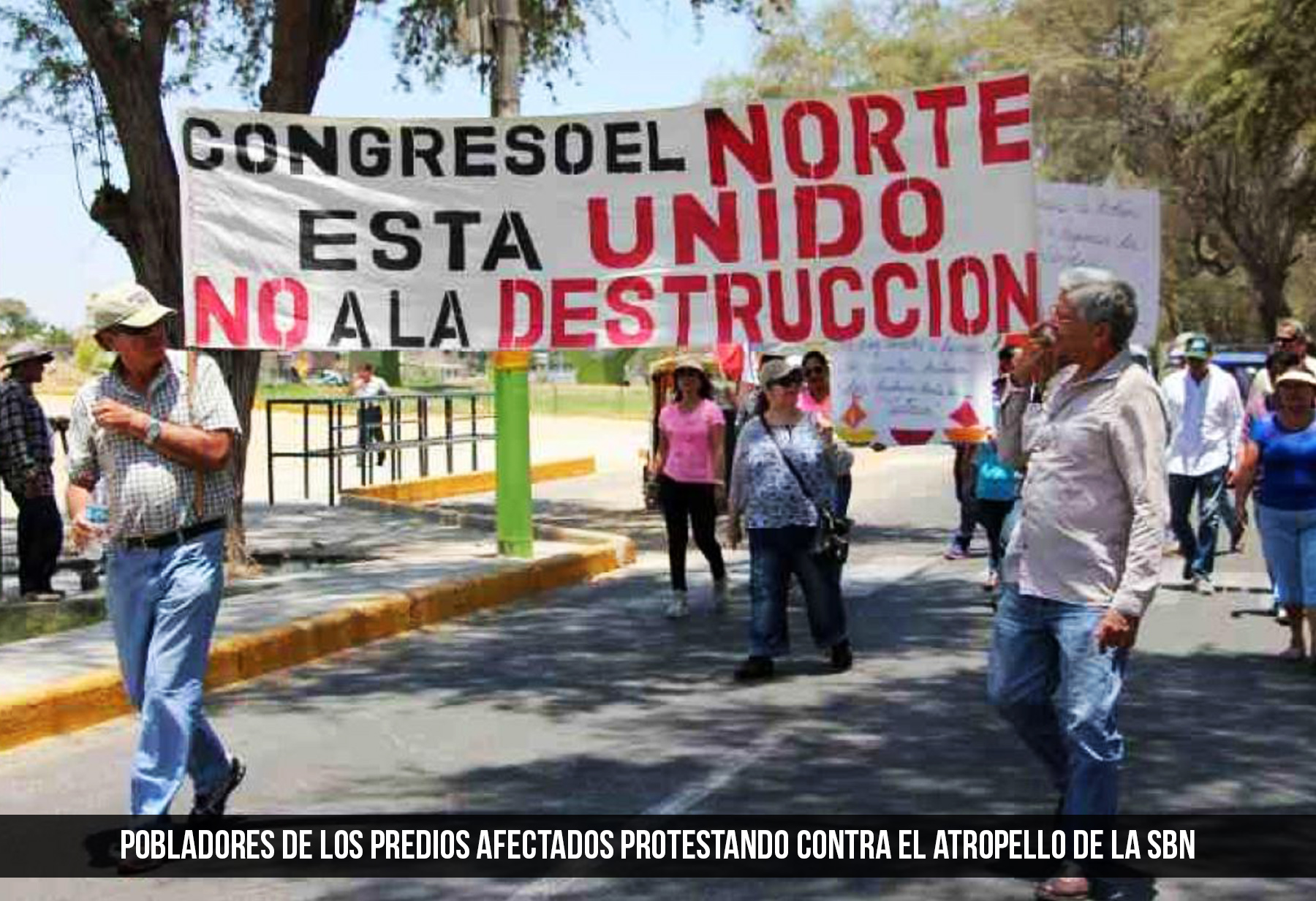 Protestas contra SBN