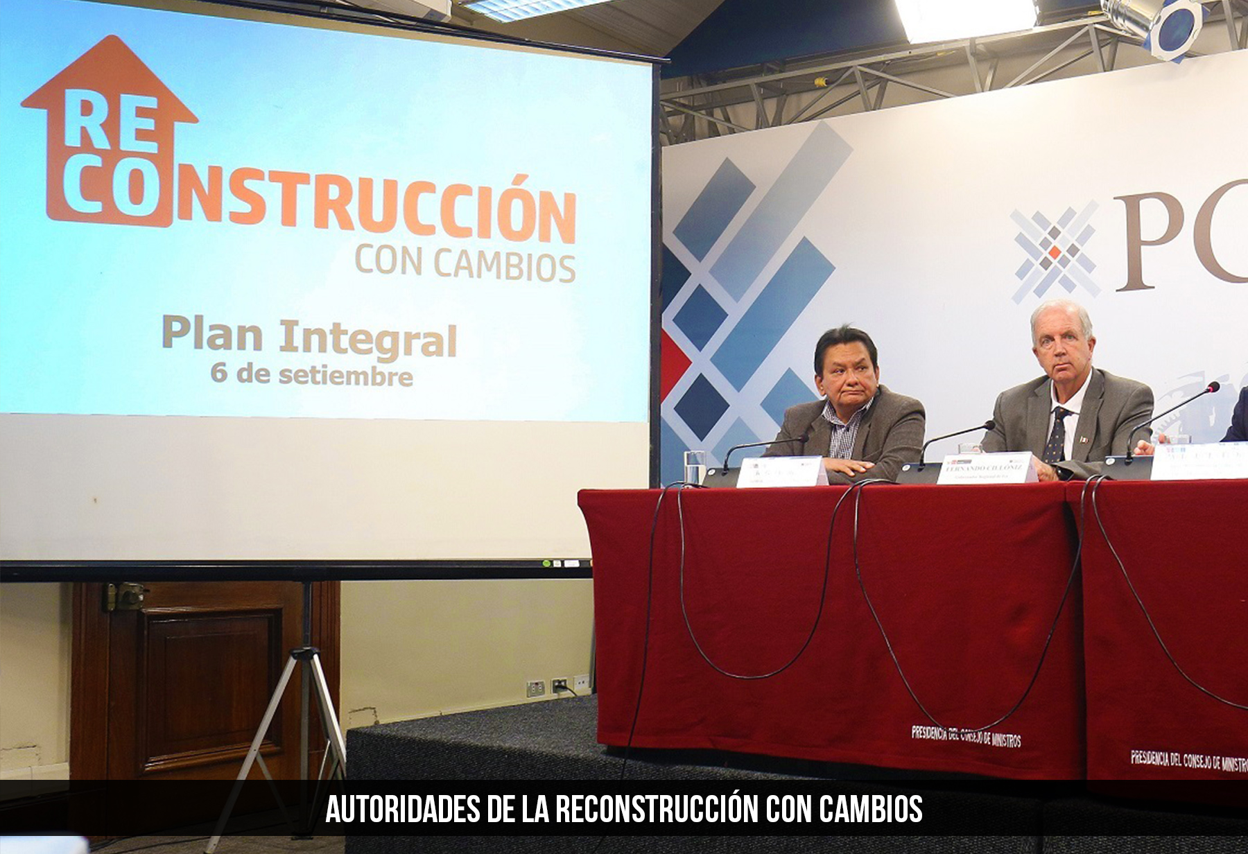 Miembros de Reconstruccion con Cambios